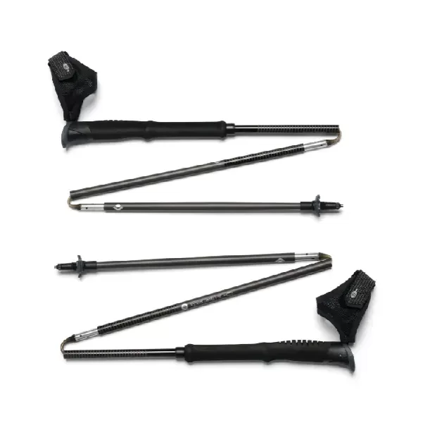 黑钻 2026款 Distance Carbon Z 旗舰超轻折叠碳纤维登山杖